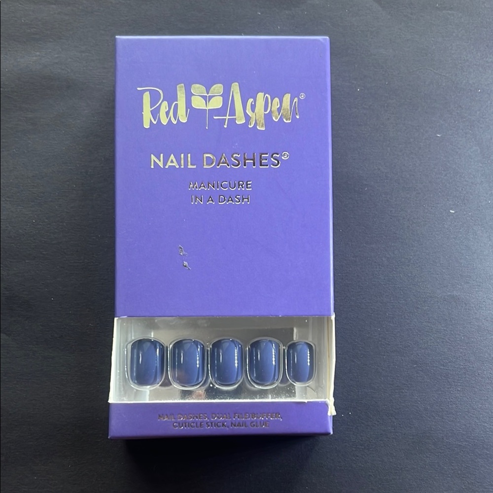 Red Aspen Purple Nail Dashes Farrah’s Fancy Fascinator